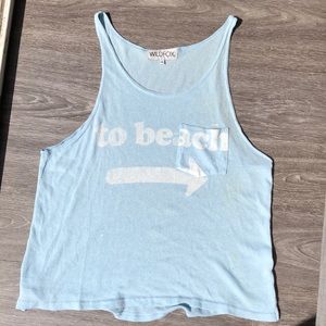 Wildfox Blue Tank
